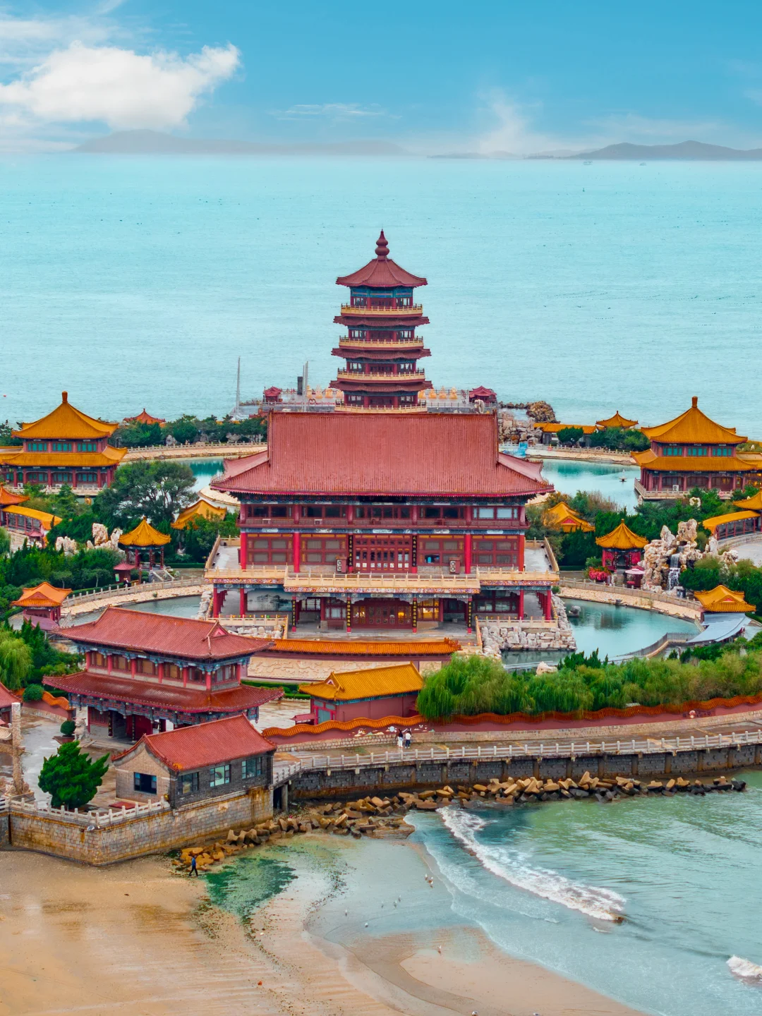 为了这18张图，我特意飞了趟烟台‼️（附机位）