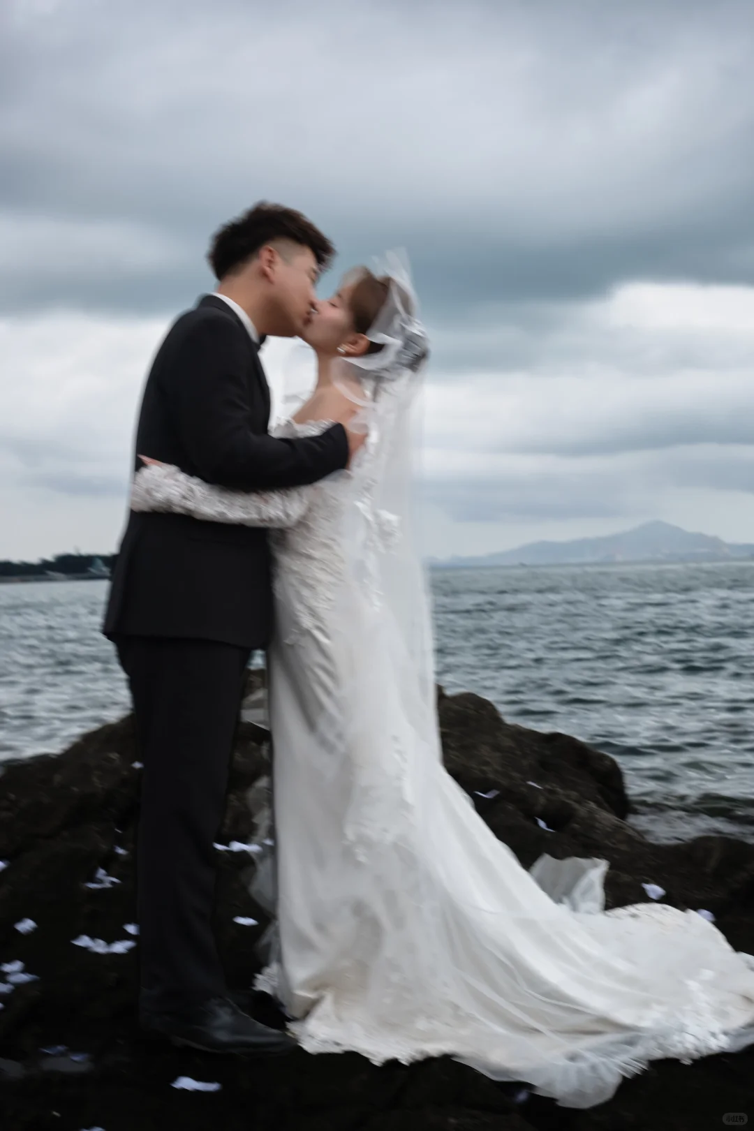烟台婚纱照～海景色调选哪组精修做摆台呦！