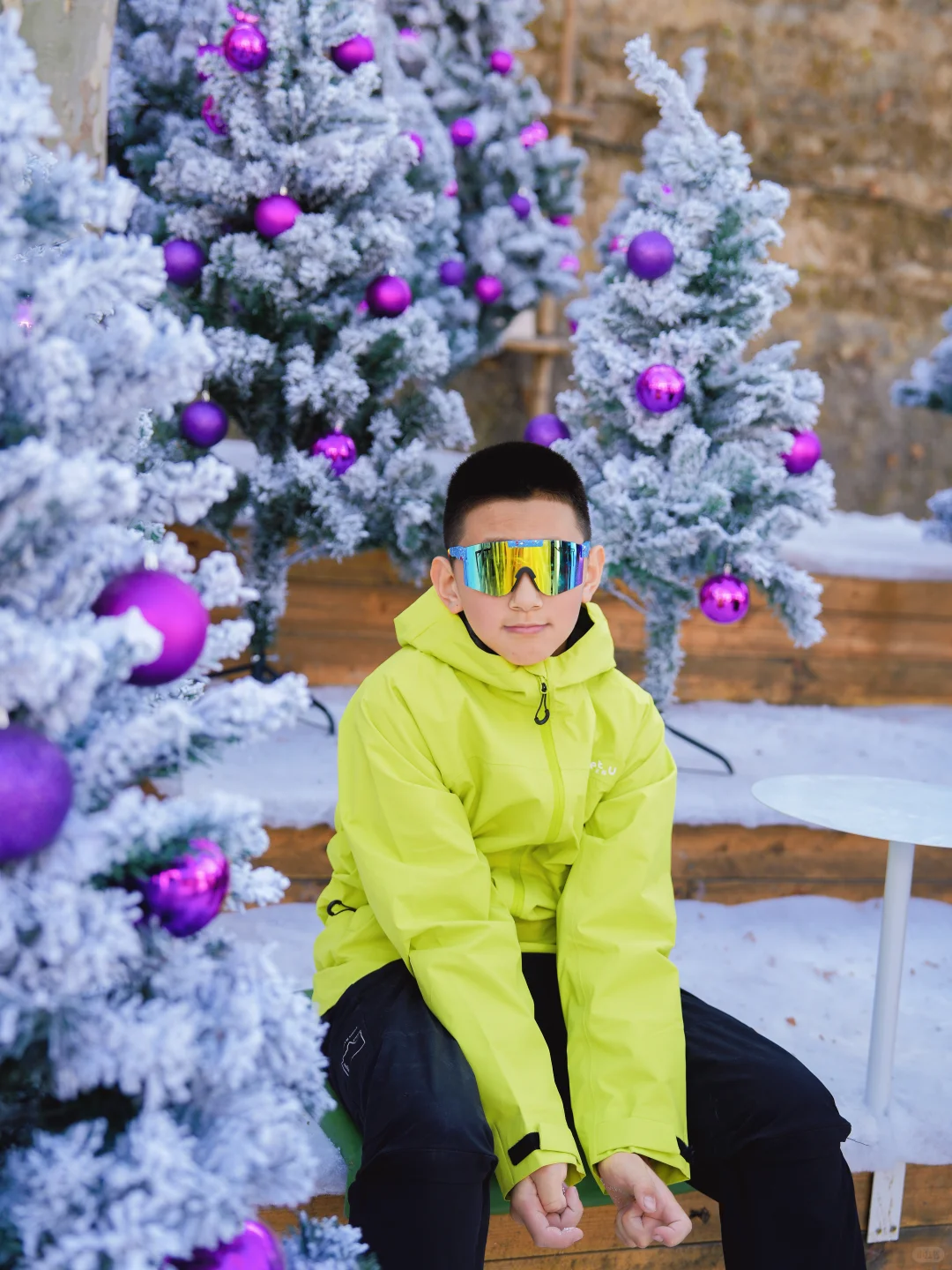 济南冬日惊喜🎄卢南村把圣诞装进了雪国秘境