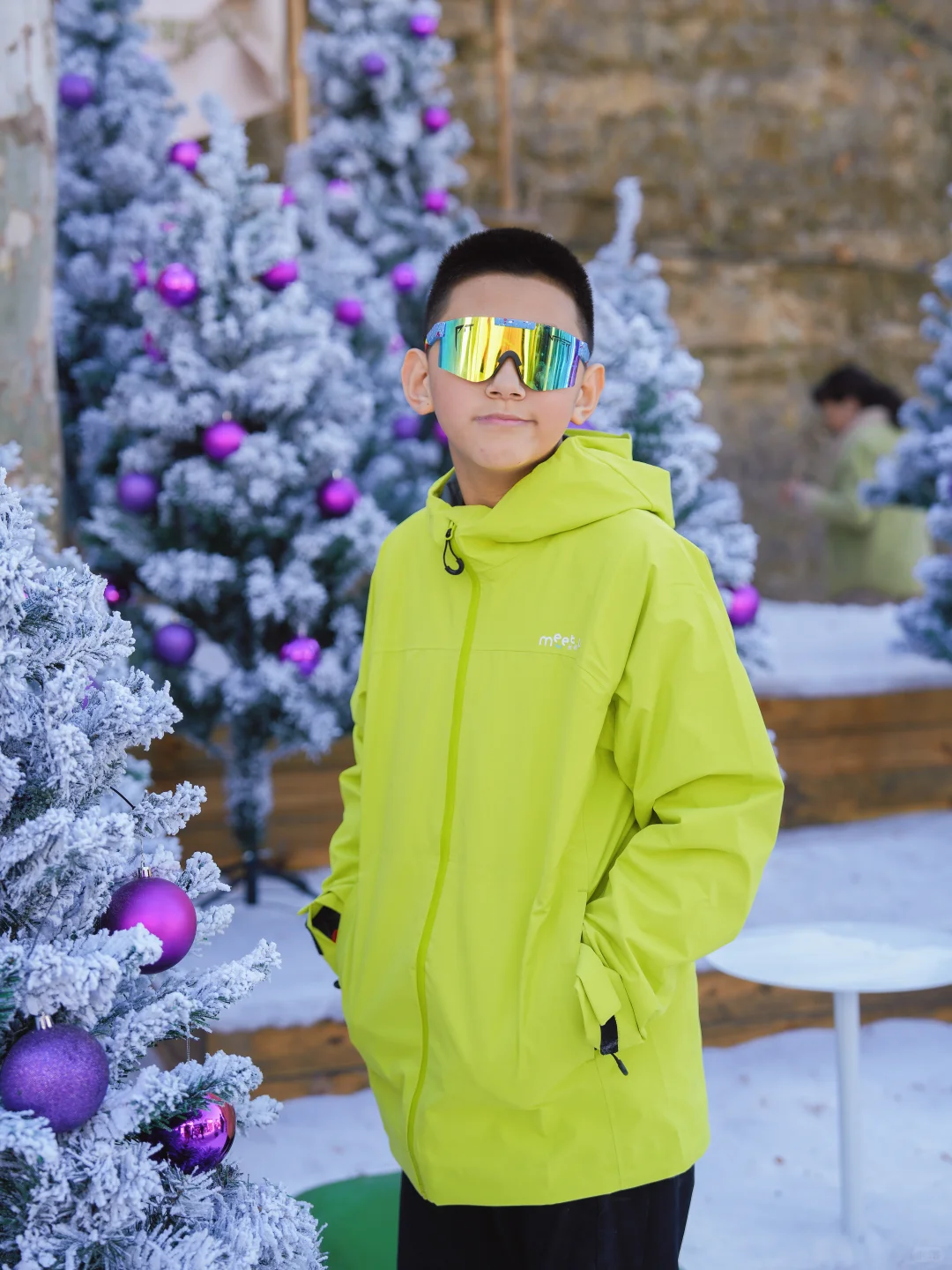 济南冬日惊喜🎄卢南村把圣诞装进了雪国秘境