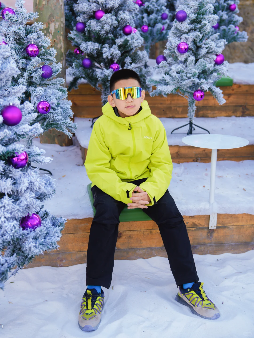 济南冬日惊喜🎄卢南村把圣诞装进了雪国秘境