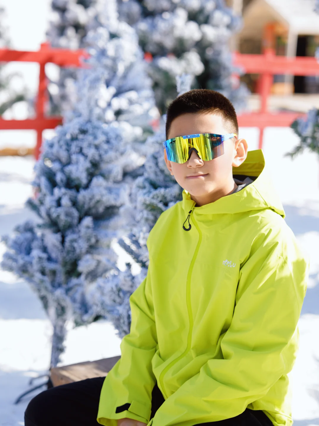 济南冬日惊喜🎄卢南村把圣诞装进了雪国秘境