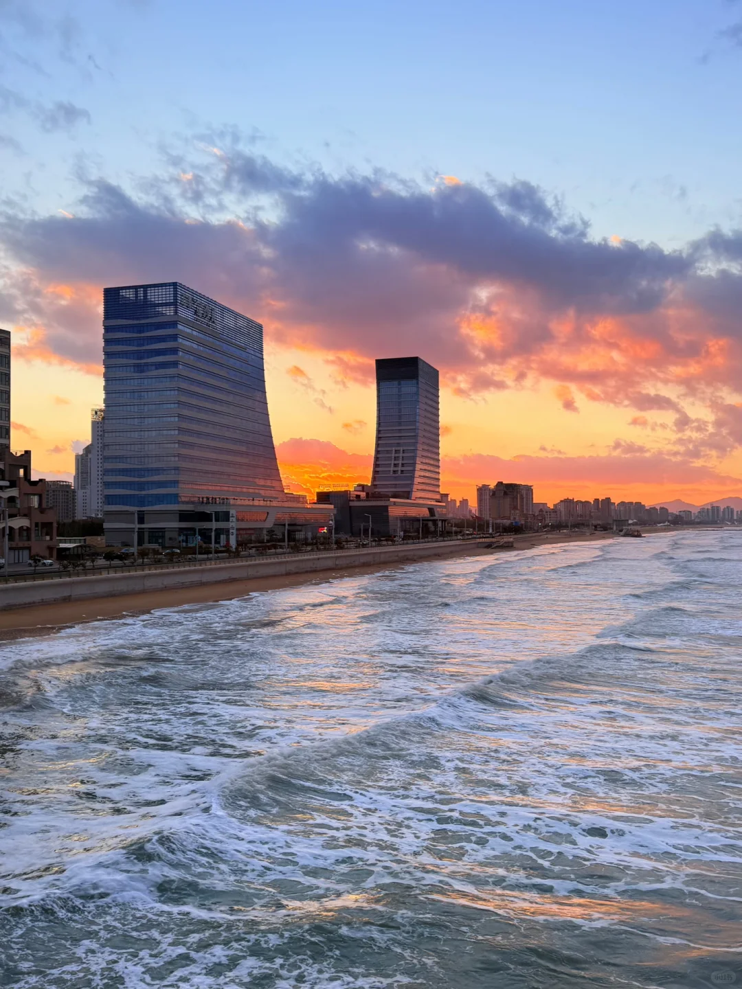 11.27实况 烟台今天美成什么样了❗