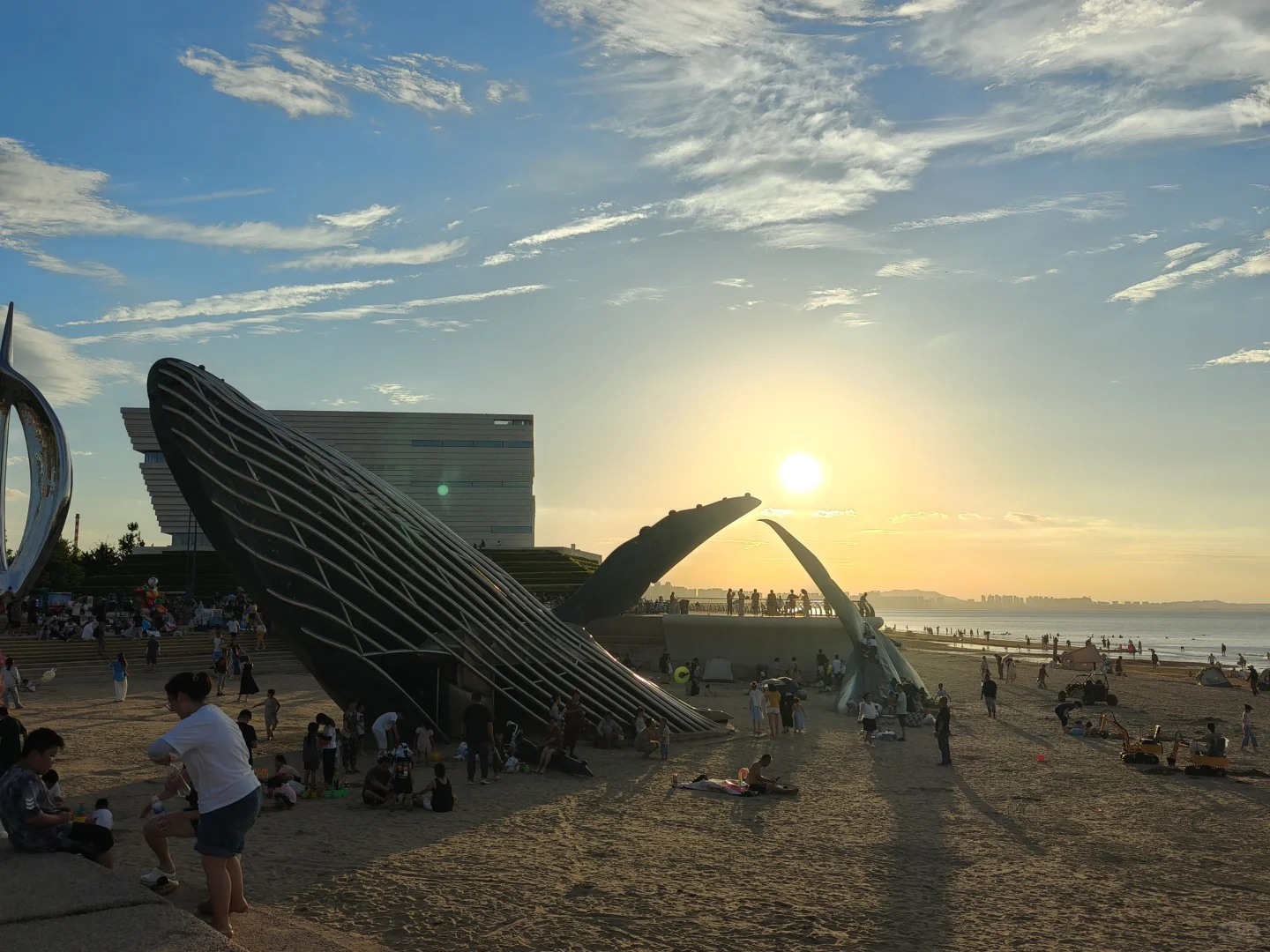 傍晚的烟台简直就是一个巨大的lalaland🌅