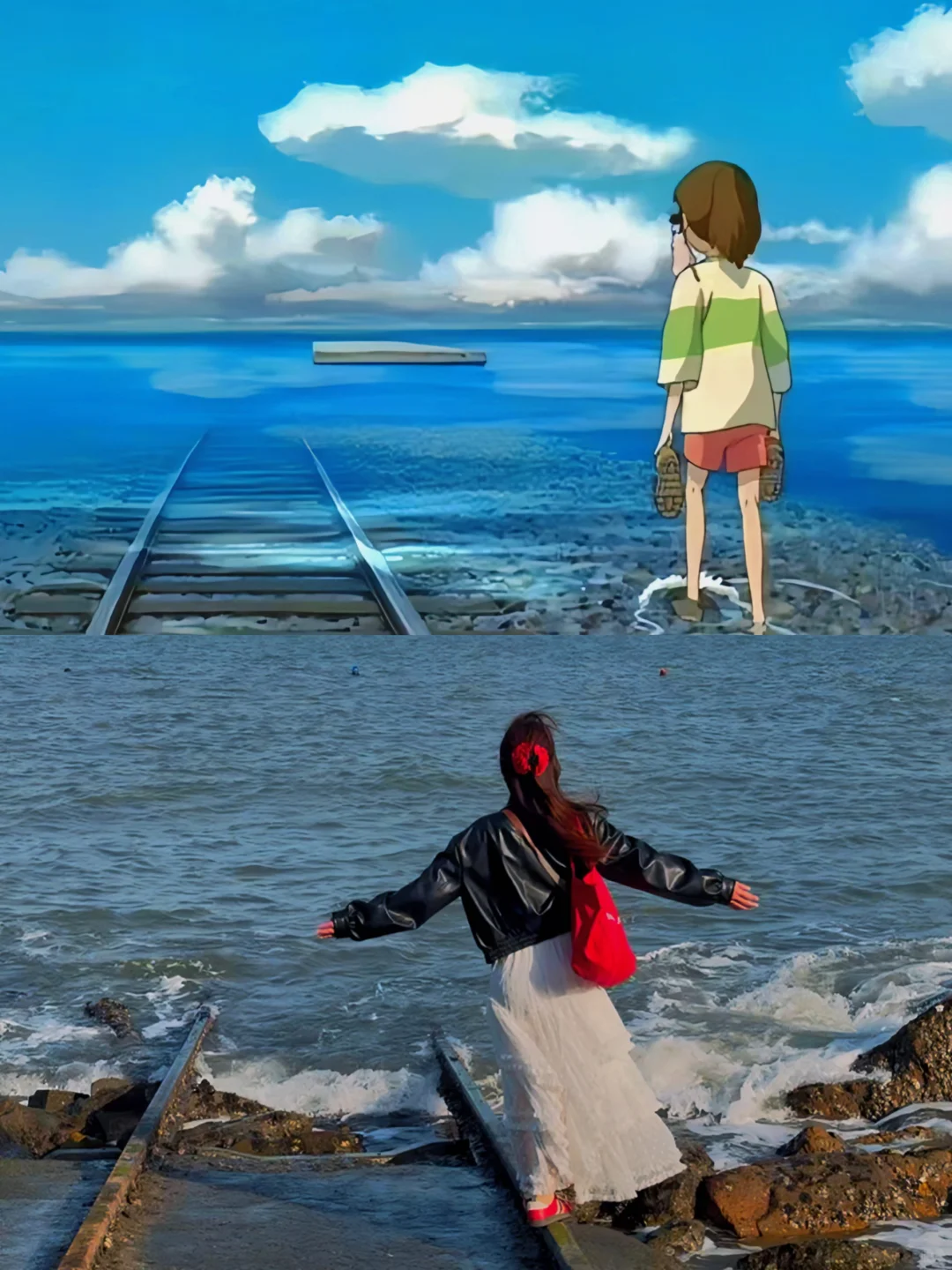 Live以为青岛大连封神了❗️直到我去了烟台🥹