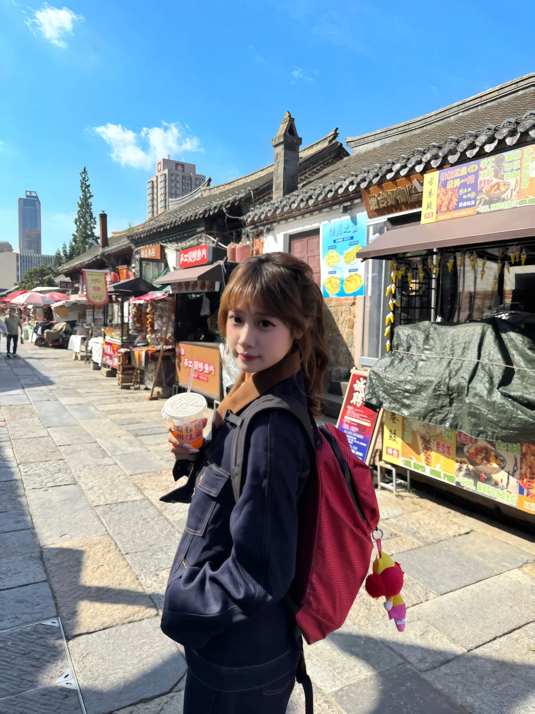 今天去逛烟台啦～