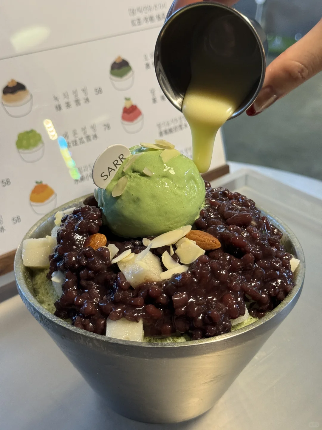 🍵·感觉目前是青岛Top.1的抹茶🍧。。。