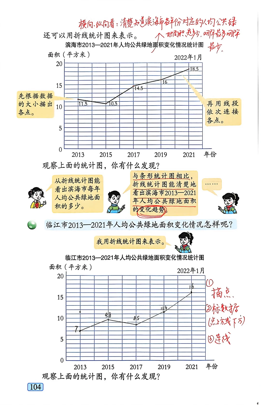 青岛63五上数学 课本P97-114