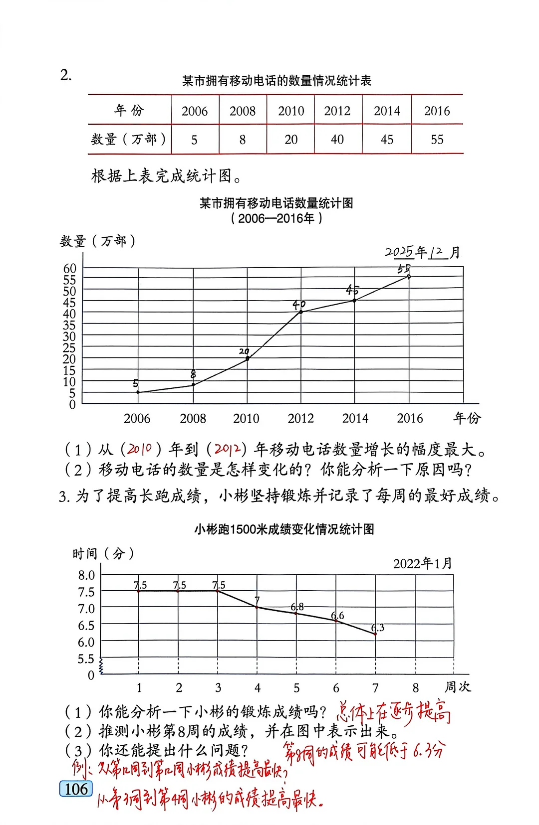 青岛63五上数学 课本P97-114