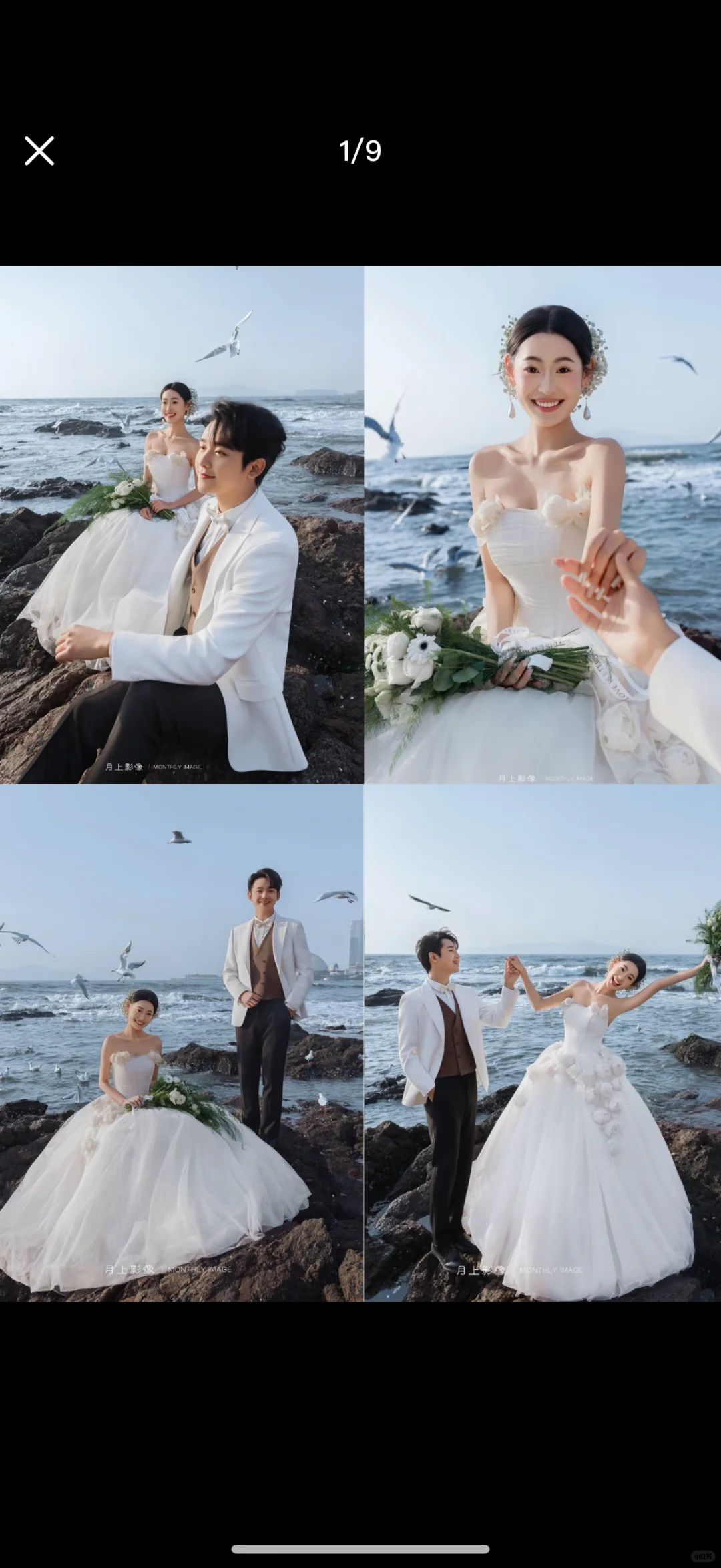 青岛目的地婚礼➕婚纱照➕婚前影像，喜欢哪个