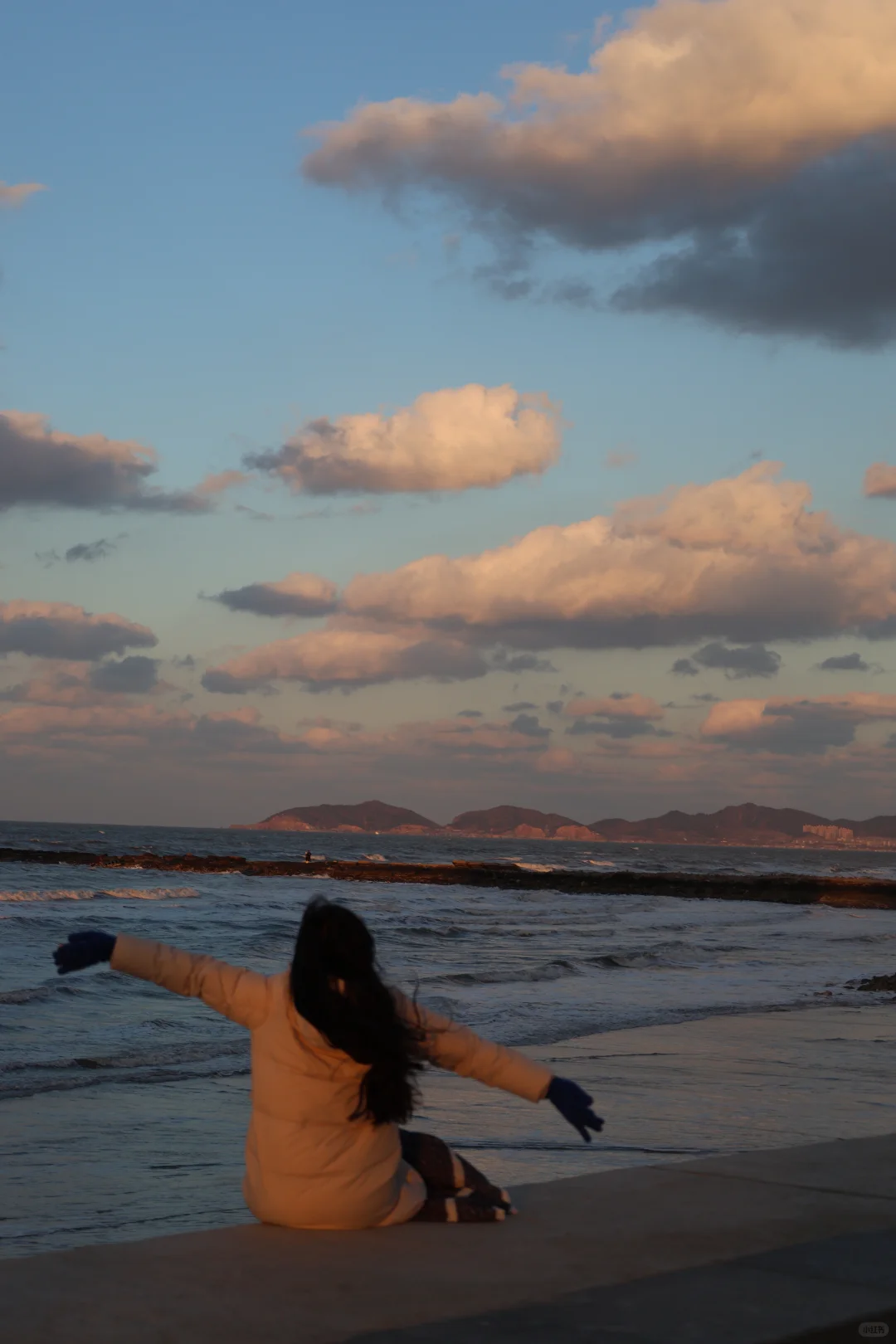 烟台！！12.4实拍！海边的童话世界！！