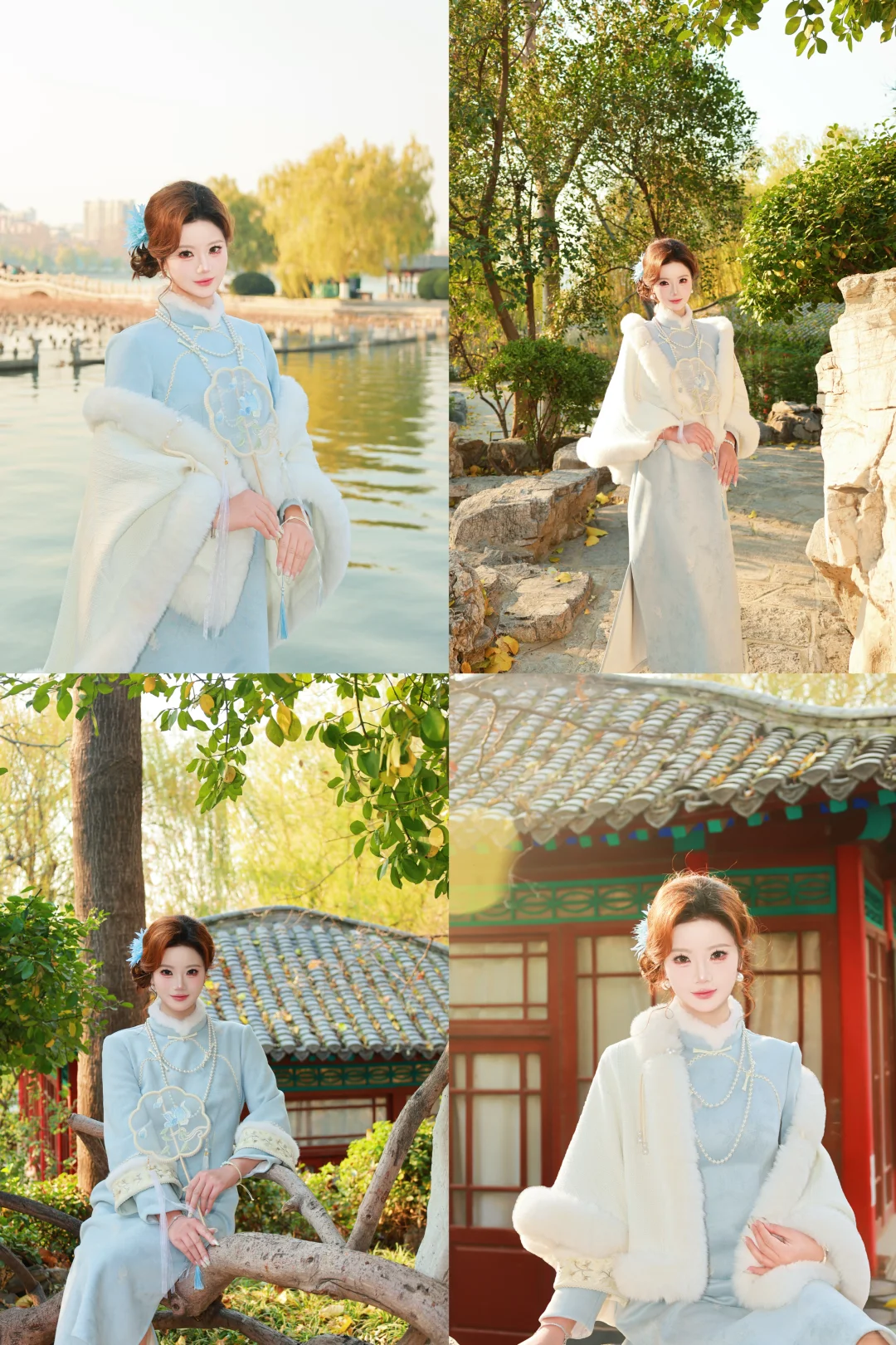 济南陪拍｜又让我拍到温柔旗袍小姐姐啦！！