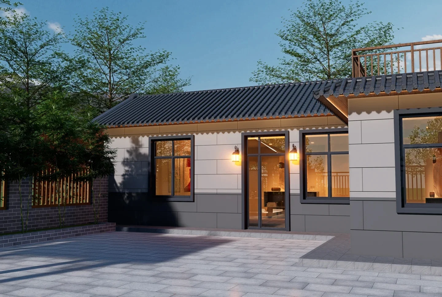 济南机场东乡村小院即将开工