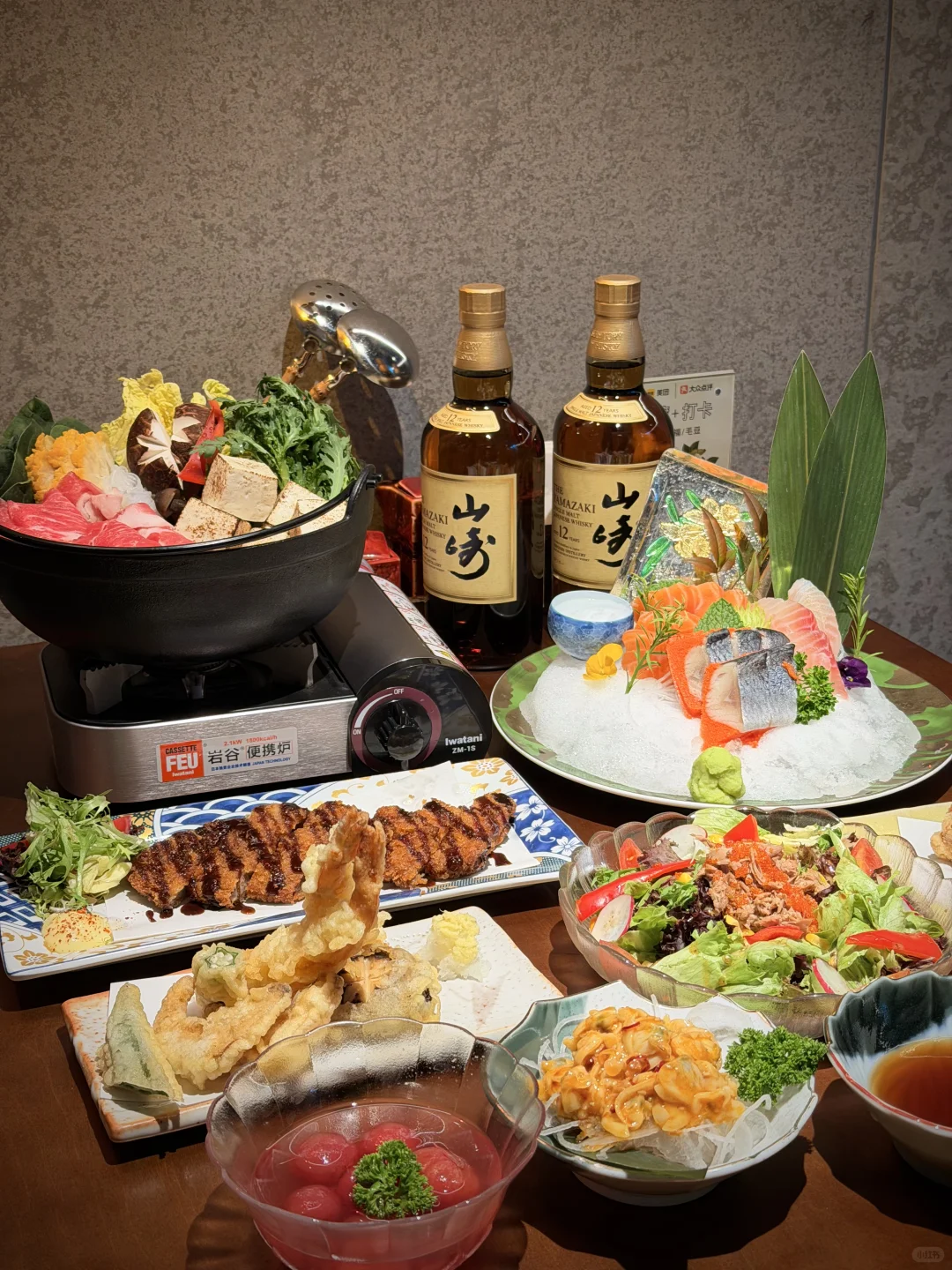 济南泉城公园里的治愈系日料小馆🍂