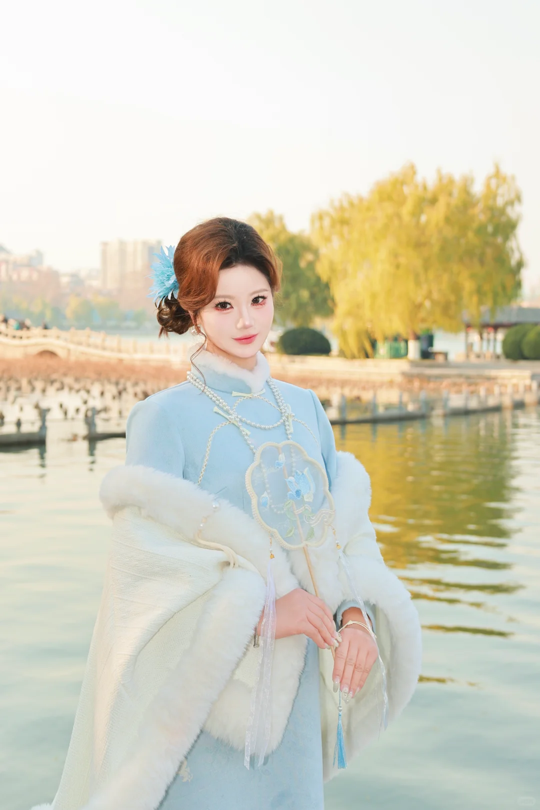 济南陪拍｜又让我拍到温柔旗袍小姐姐啦！！