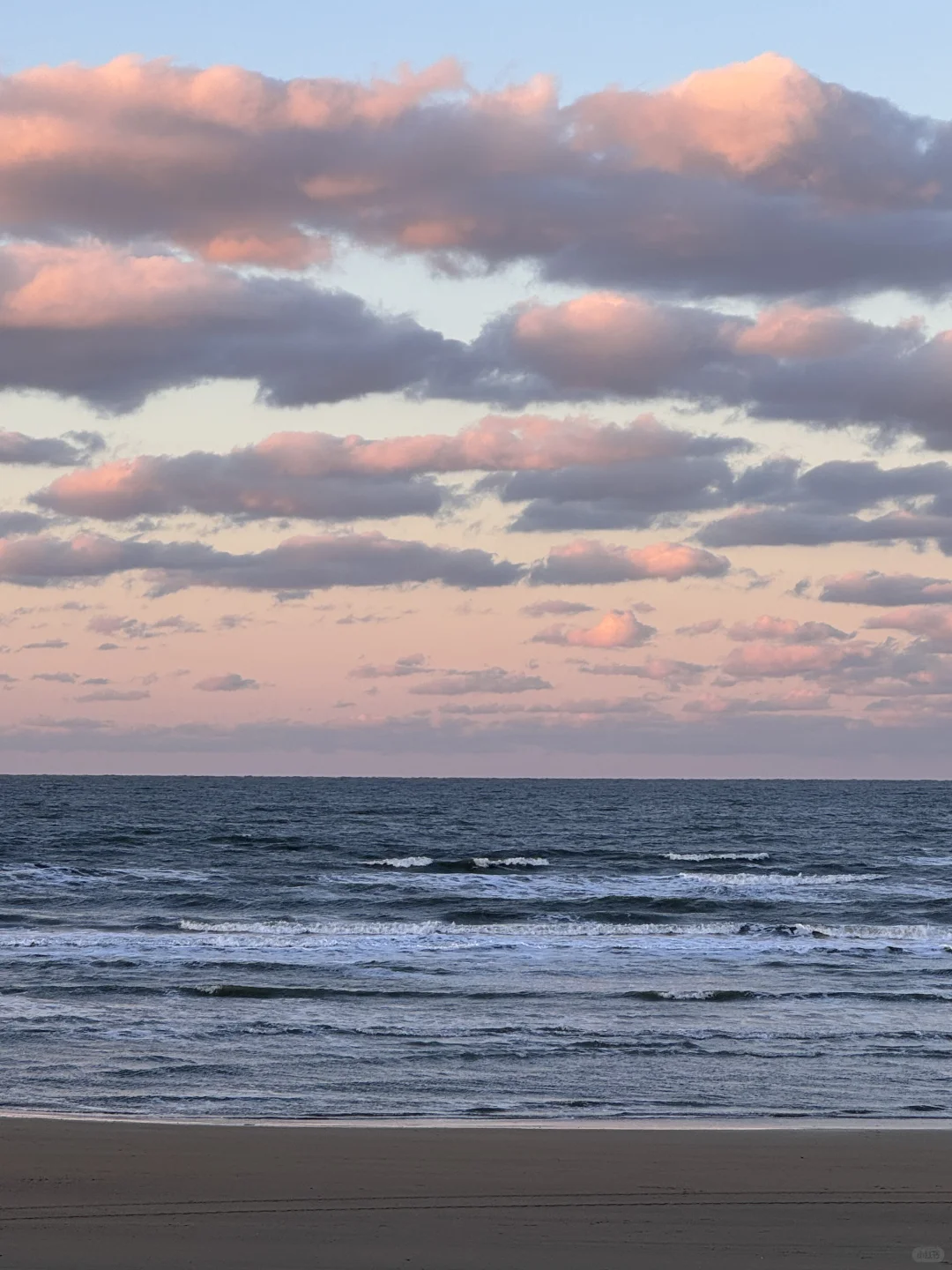 12.3烟台晚霞｜冬天的海边其实很美！