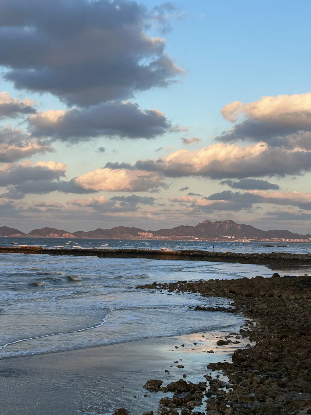 烟台！！12.4实拍！海边的童话世界！！