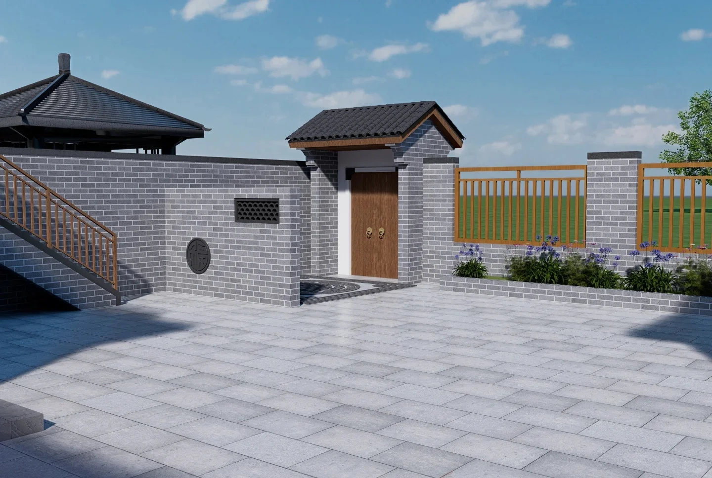 济南机场东乡村小院即将开工