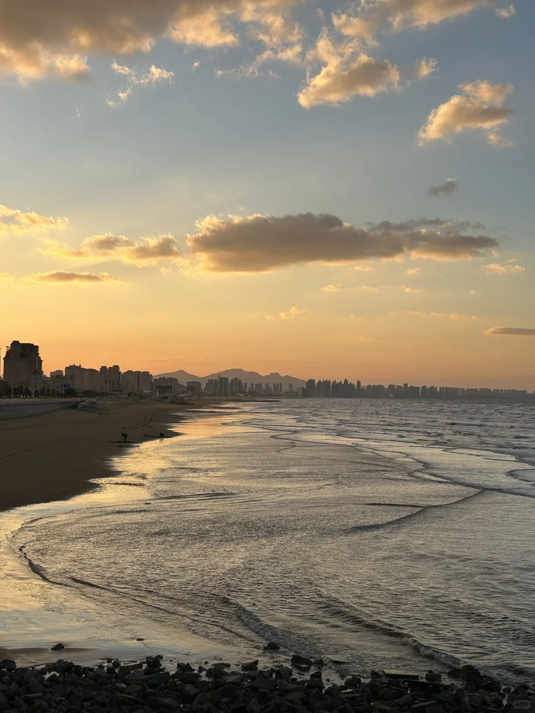 烟台！！12.4实拍！海边的童话世界！！