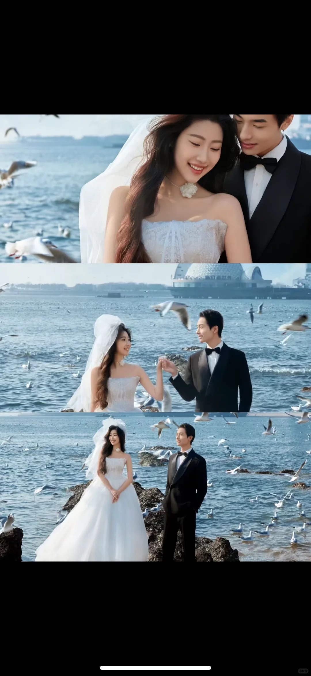青岛目的地婚礼➕婚纱照➕婚前影像，喜欢哪个