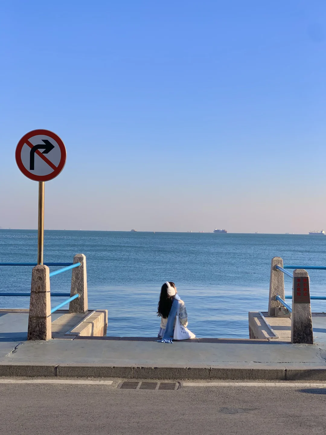 Live实况！淡季的青岛真的美疯了!😭(附机位