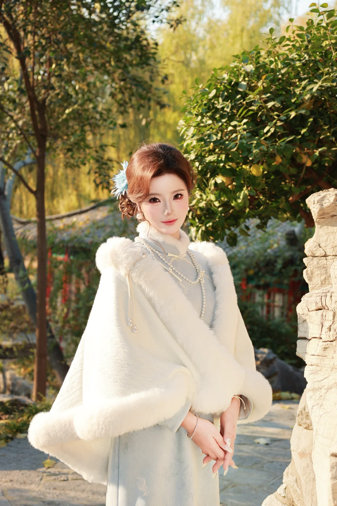 济南陪拍｜又让我拍到温柔旗袍小姐姐啦！！