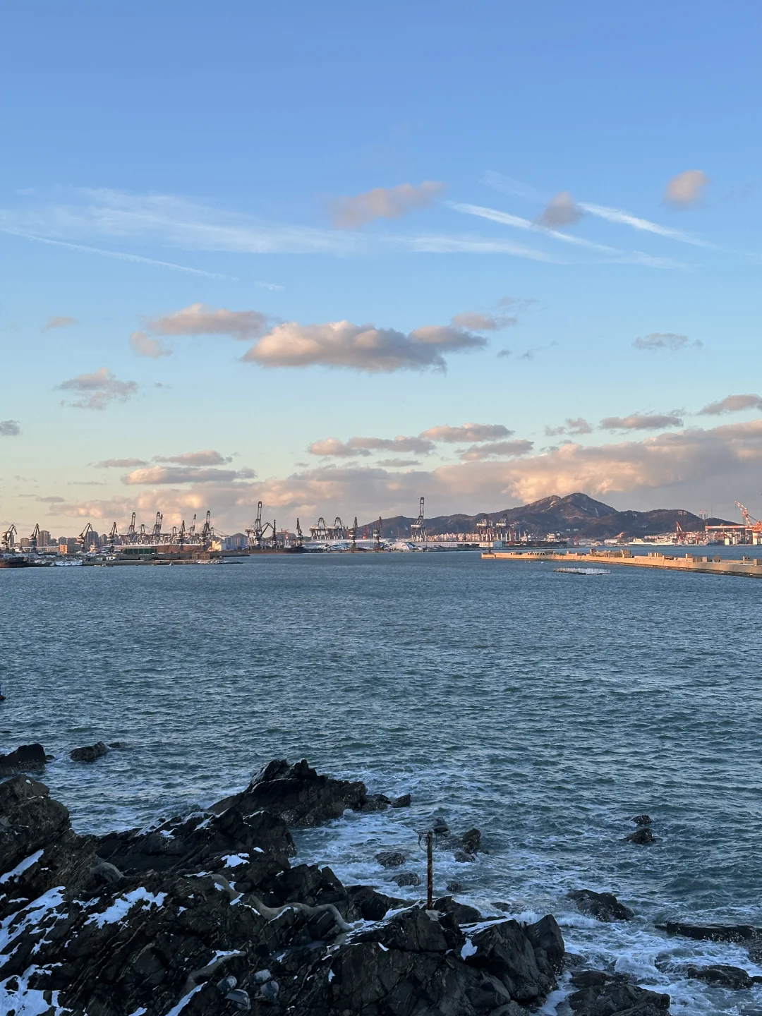 我想我会反复爱上烟台的冬天。。。。。