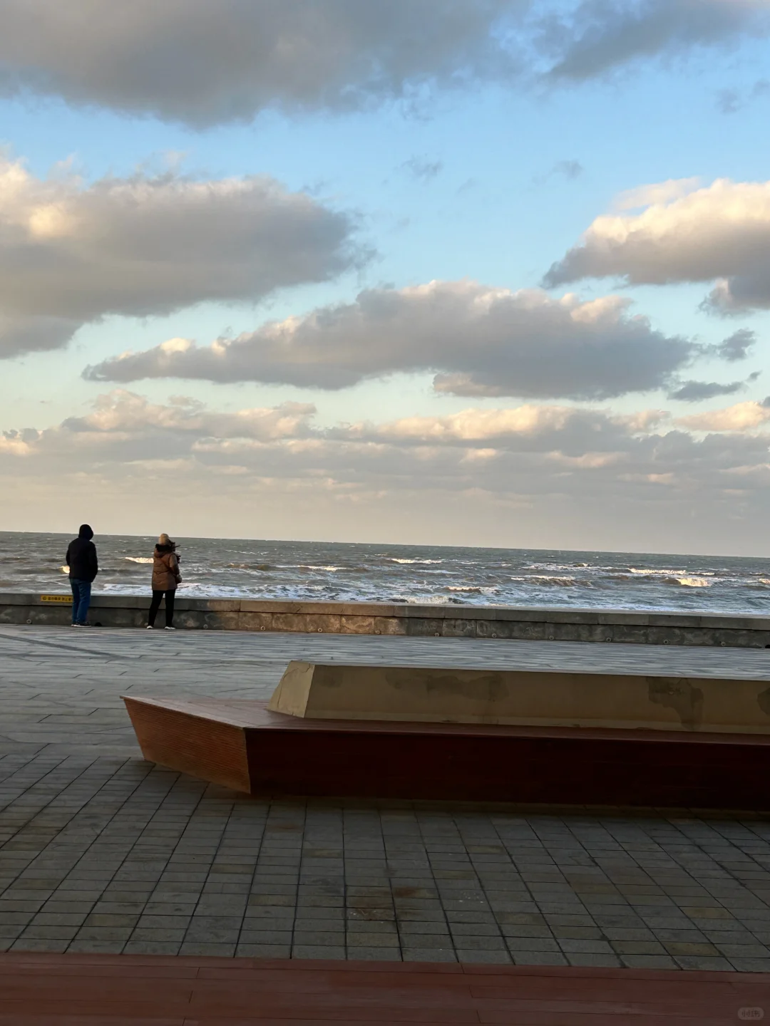 烟台！！12.4实拍！海边的童话世界！！