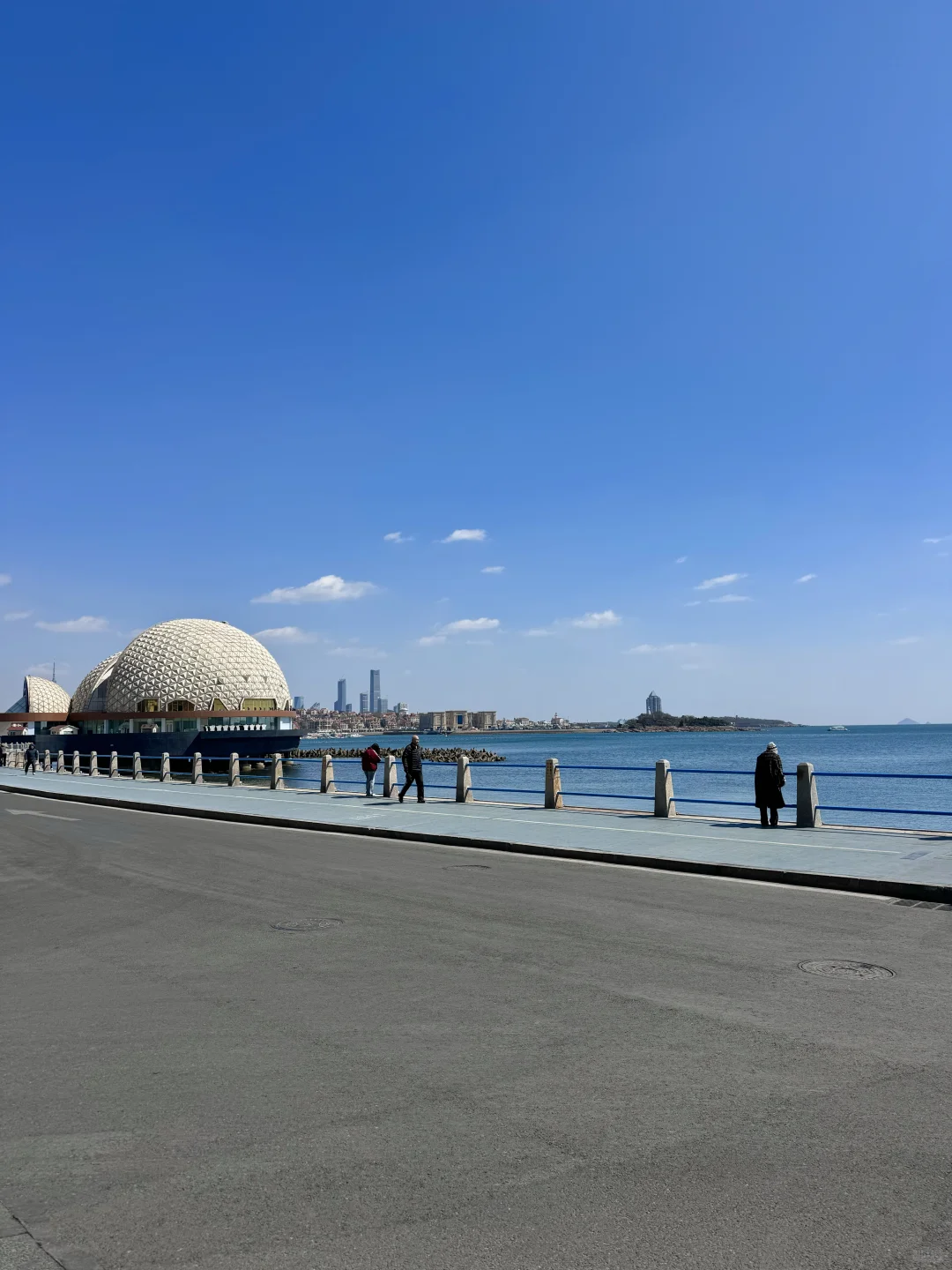 12.5青岛实况！海边已经是next level