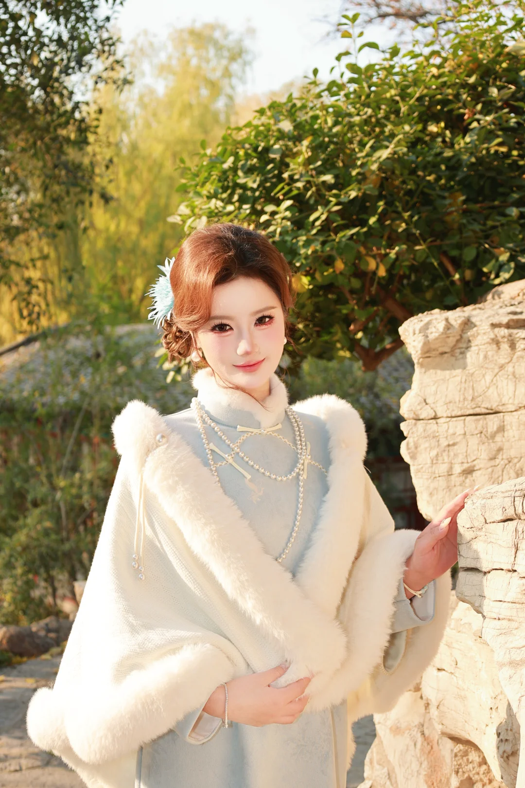 济南陪拍｜又让我拍到温柔旗袍小姐姐啦！！