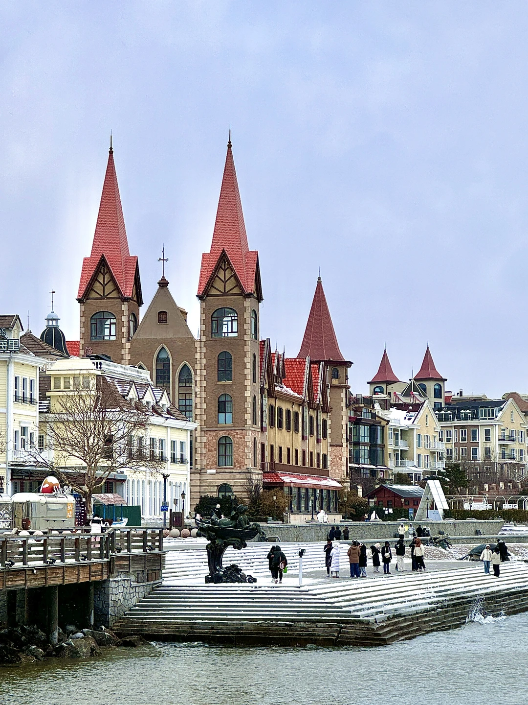 烟台｜淡季➕冬天的第一场雪❄️