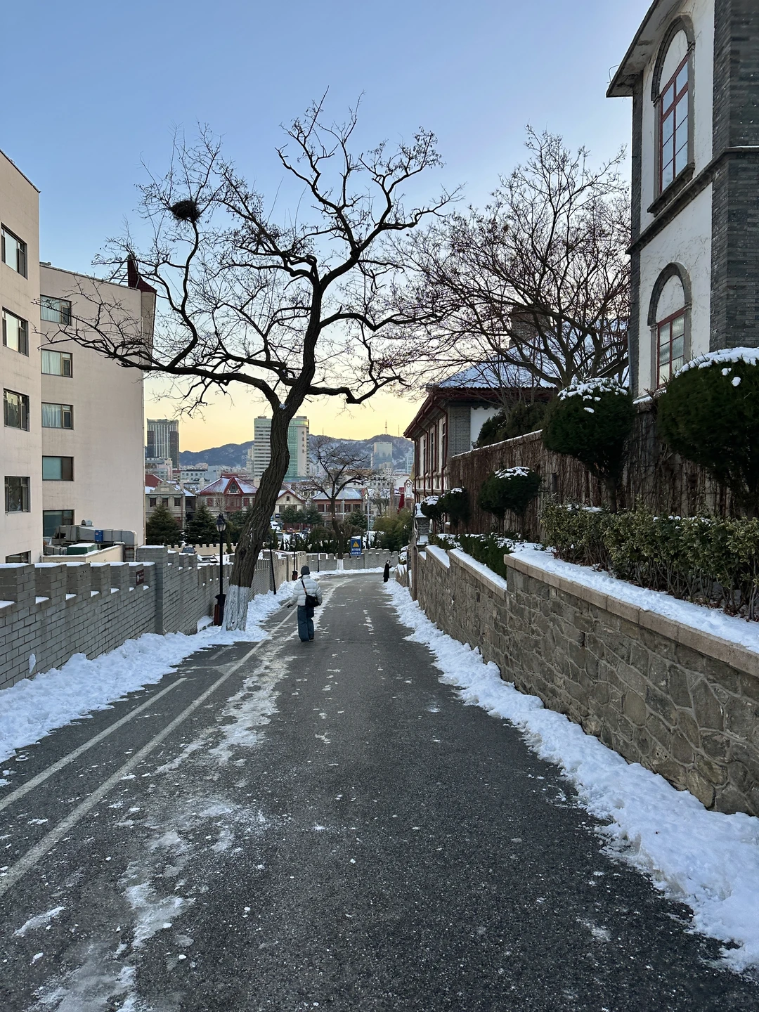 我想我会反复爱上烟台的冬天。。。。。