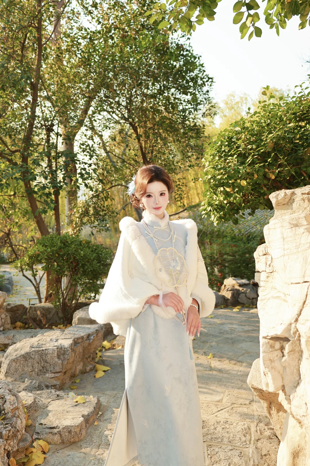 济南陪拍｜又让我拍到温柔旗袍小姐姐啦！！