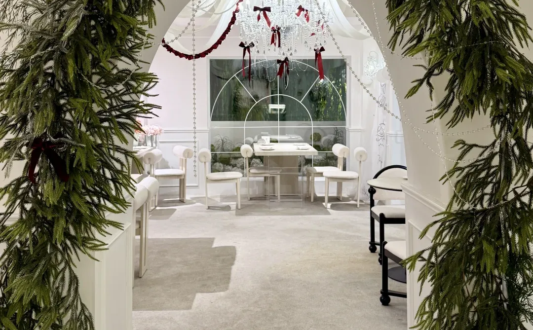 ⸝ ⸝ 🎅🏻🪜 𓍼圣诞氛围超浓郁的餐厅🍴济南