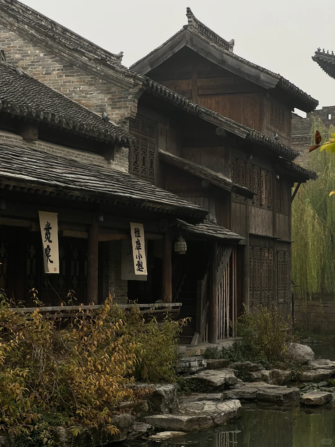 对济南明水古城上魅了🍂