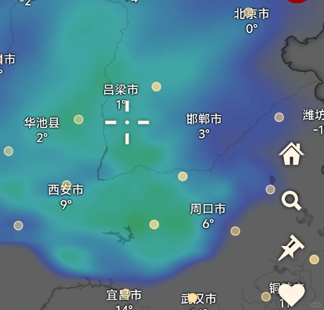 12.12山西周围 12.13威海烟台 雪怎么下?