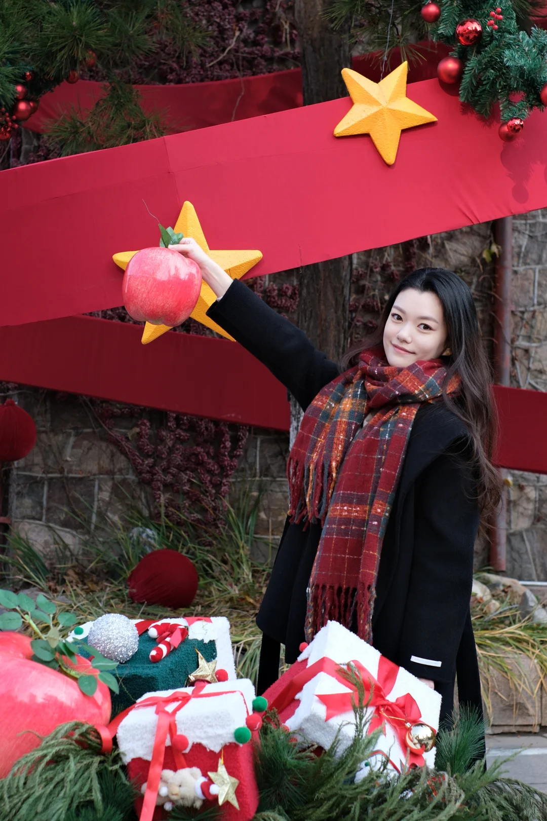 烟台约拍｜烟台的圣诞氛围已经next level