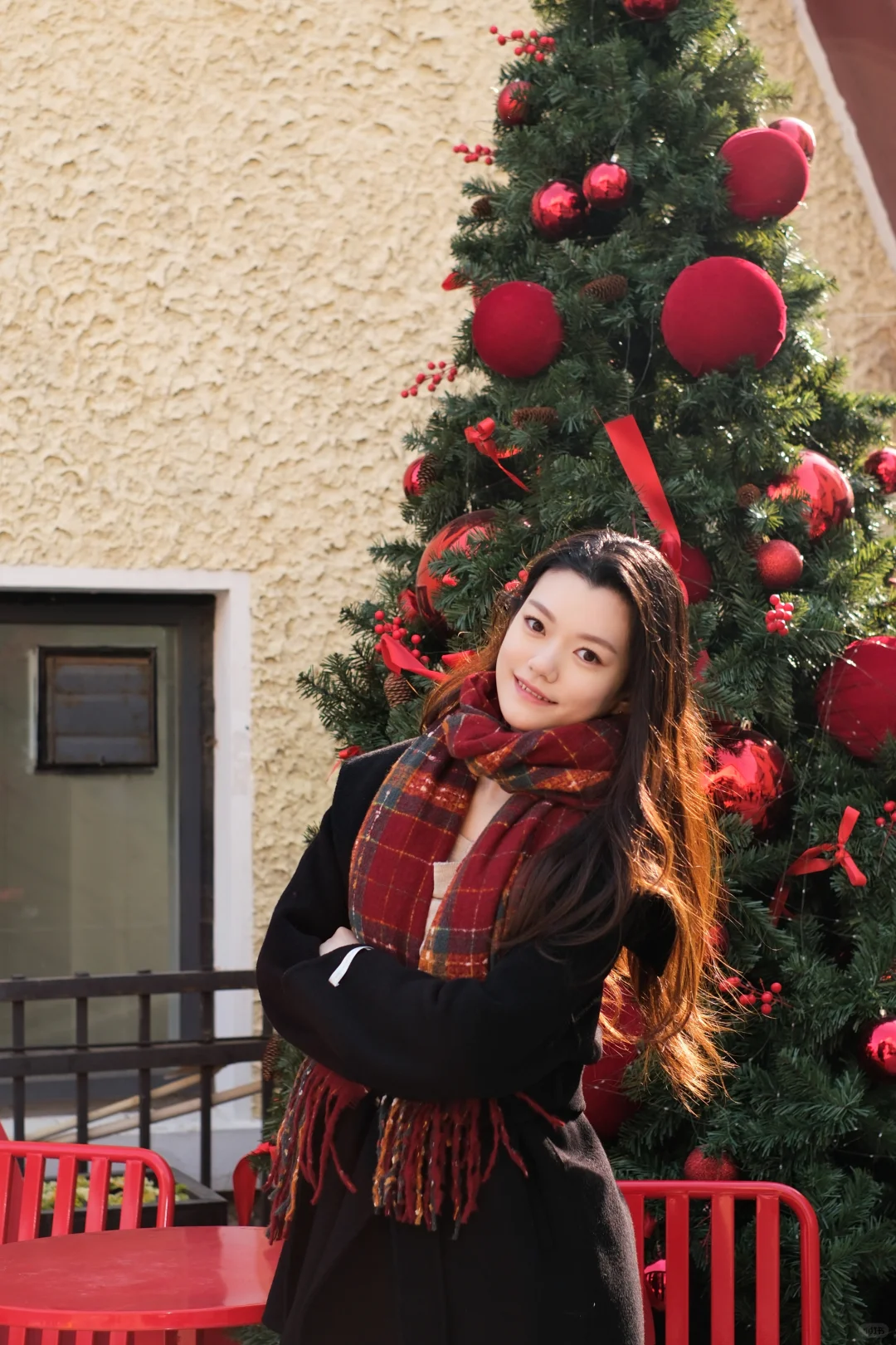 烟台约拍｜烟台的圣诞氛围已经next level