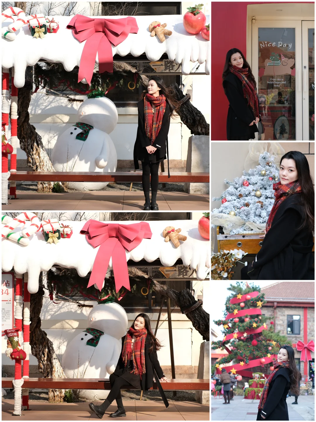 烟台约拍｜烟台的圣诞氛围已经next level