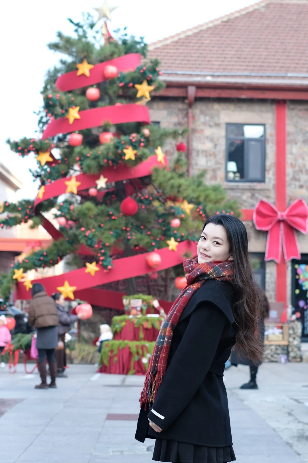 烟台约拍｜烟台的圣诞氛围已经next level