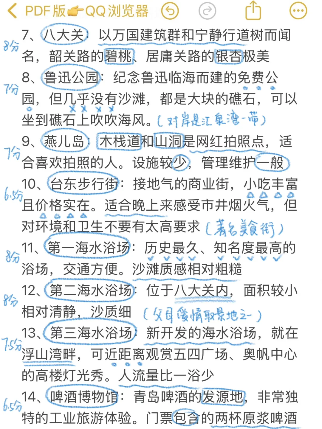 J人避雷版青岛攻略📖不看10月千万别来❗️