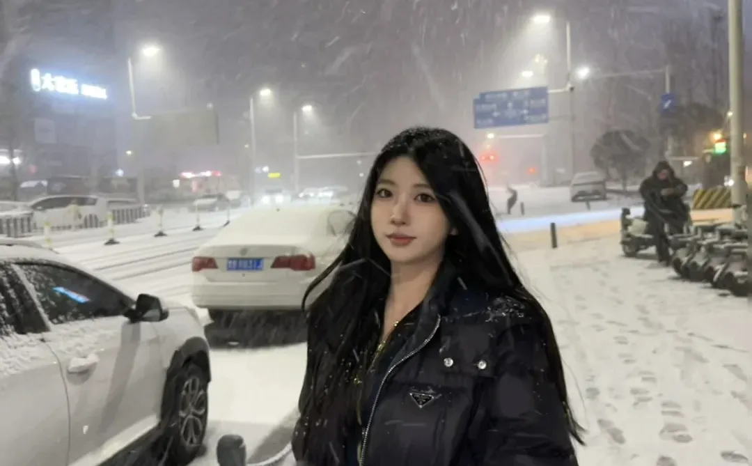 青岛下雪啦❄️