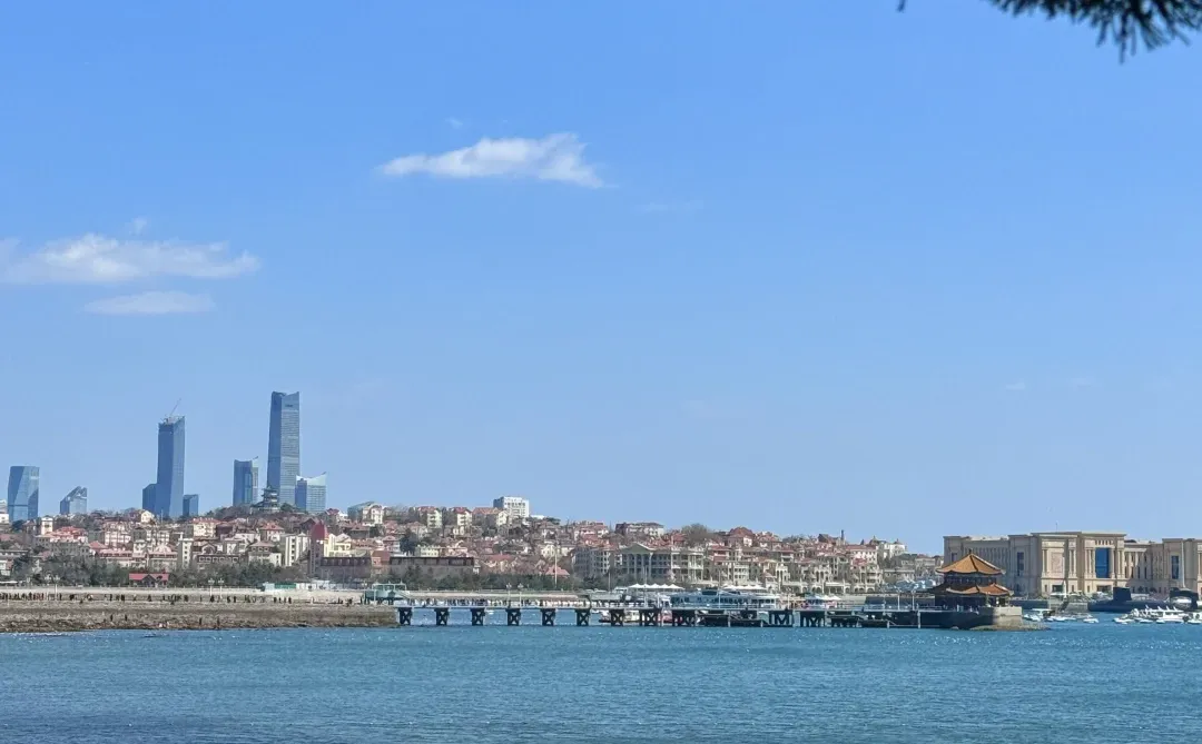 12.8青岛实况！！淡季的海边好美啊...