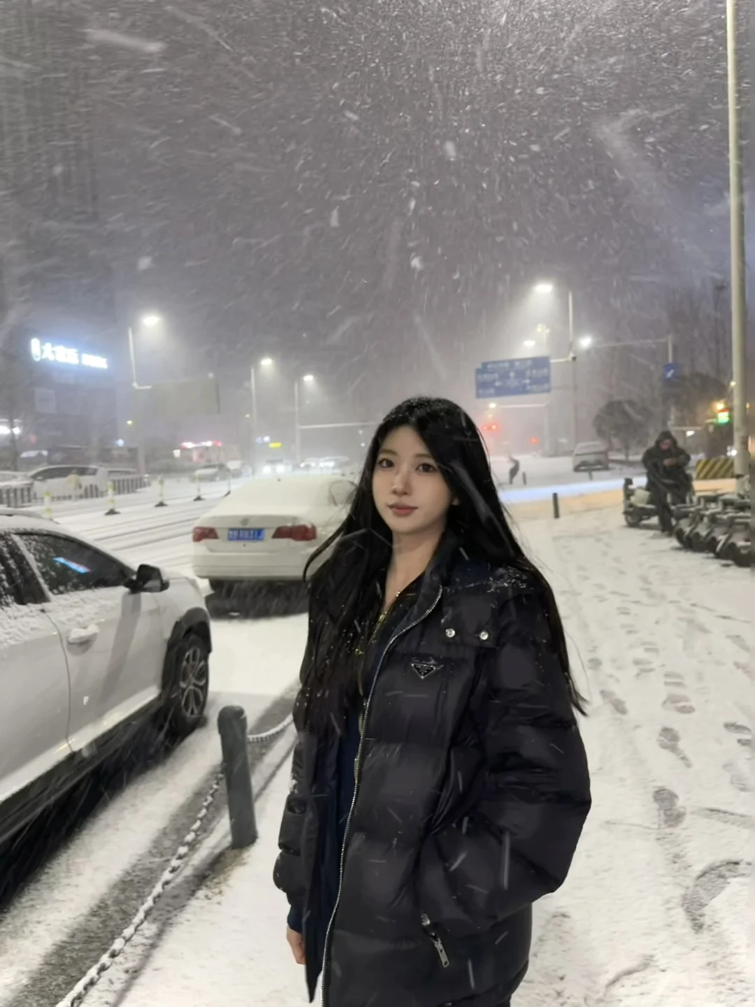 青岛下雪啦❄️