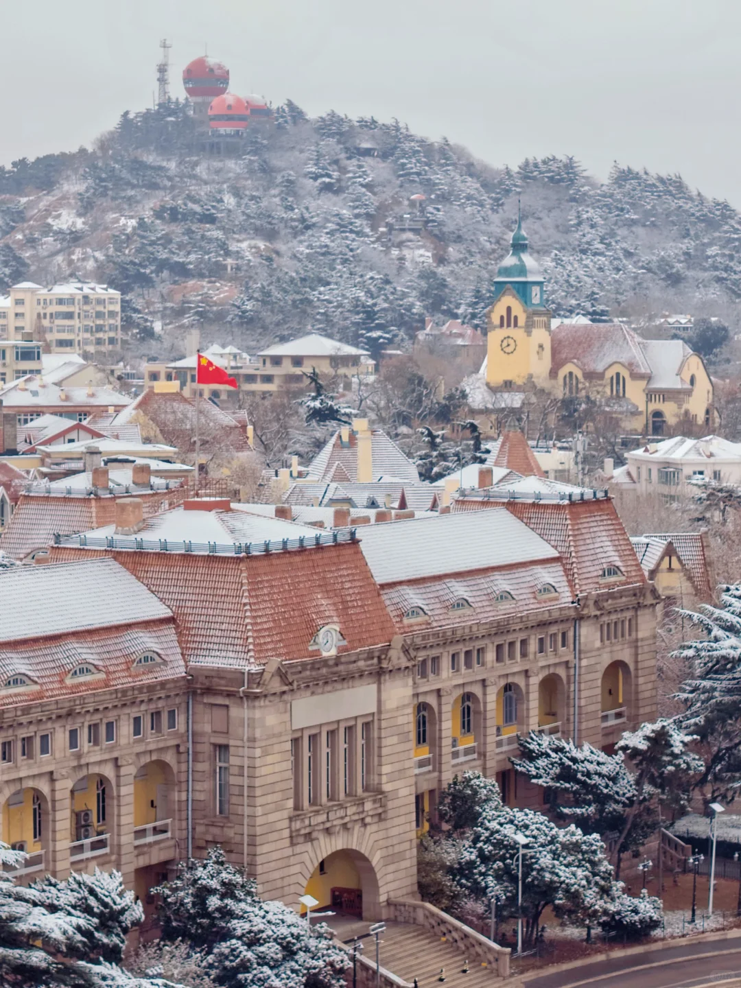一觉醒来❄️青岛变成了冰岛