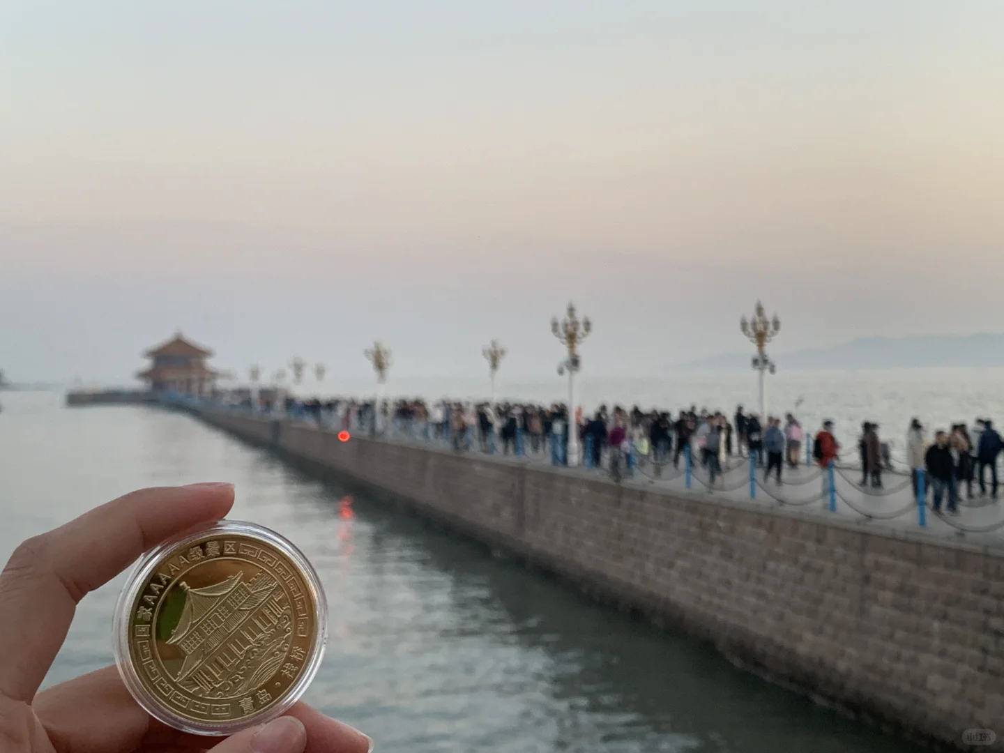 青岛栈桥今日实况