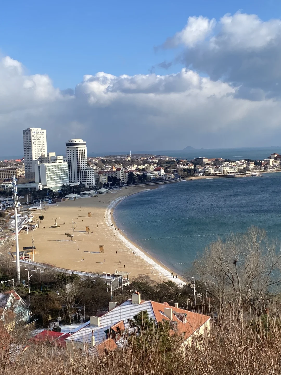 📍雪后的青岛氛围感真的好强！