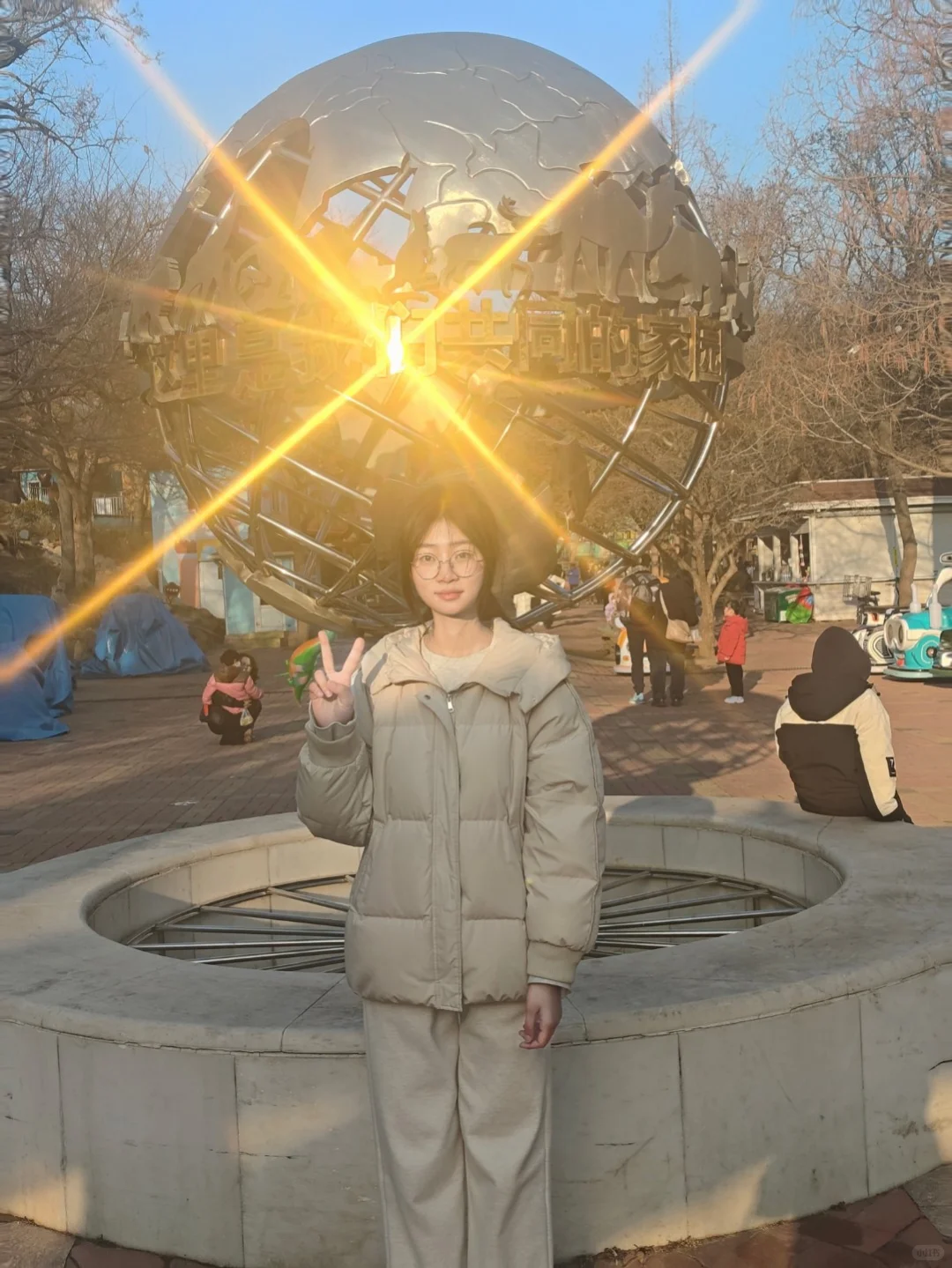 突然翻到了两年前冬天的照片