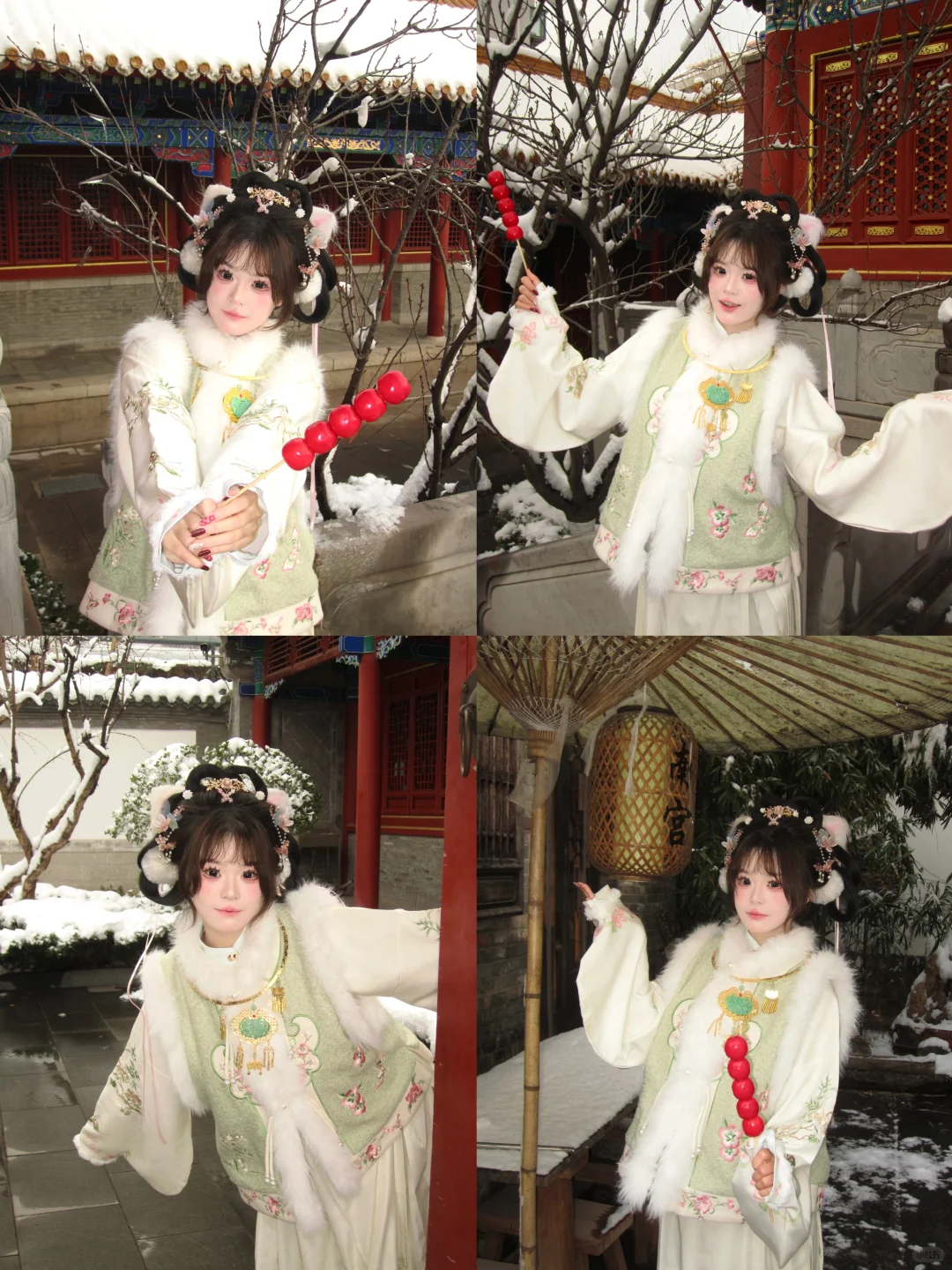 济南陪拍📷女儿心总如水～（阴天初雪版）
