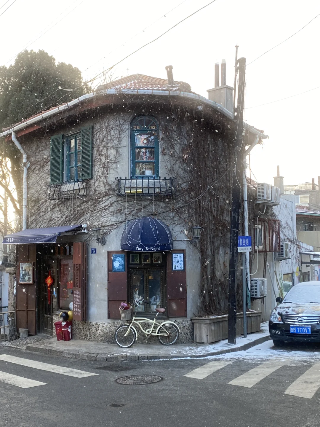 📍雪后的青岛氛围感真的好强！